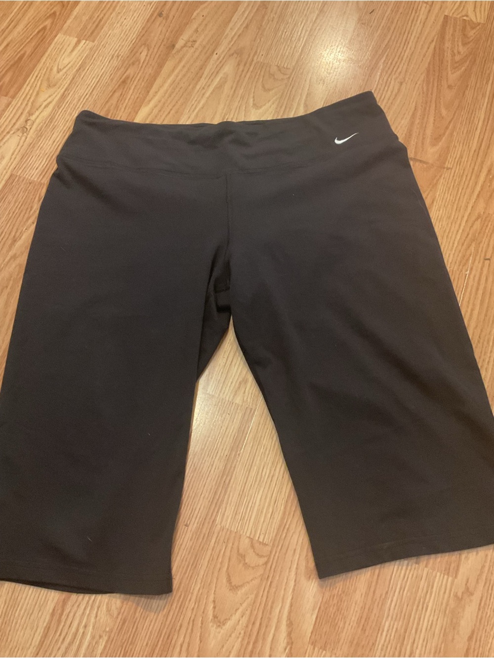 WOMENS Nike Black Athletic Bike Shorts XL. STRETCHY